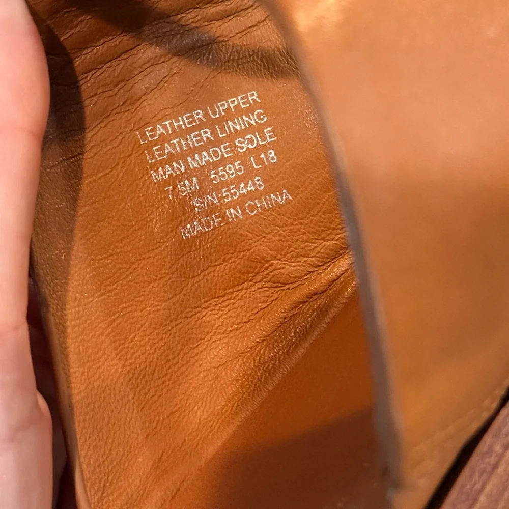 Women’s TORY BURCH Ravello tan leather studded sandals- Size 7.5 - Picture 7 of 7